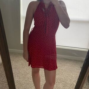 NWT Red Reformation Dress